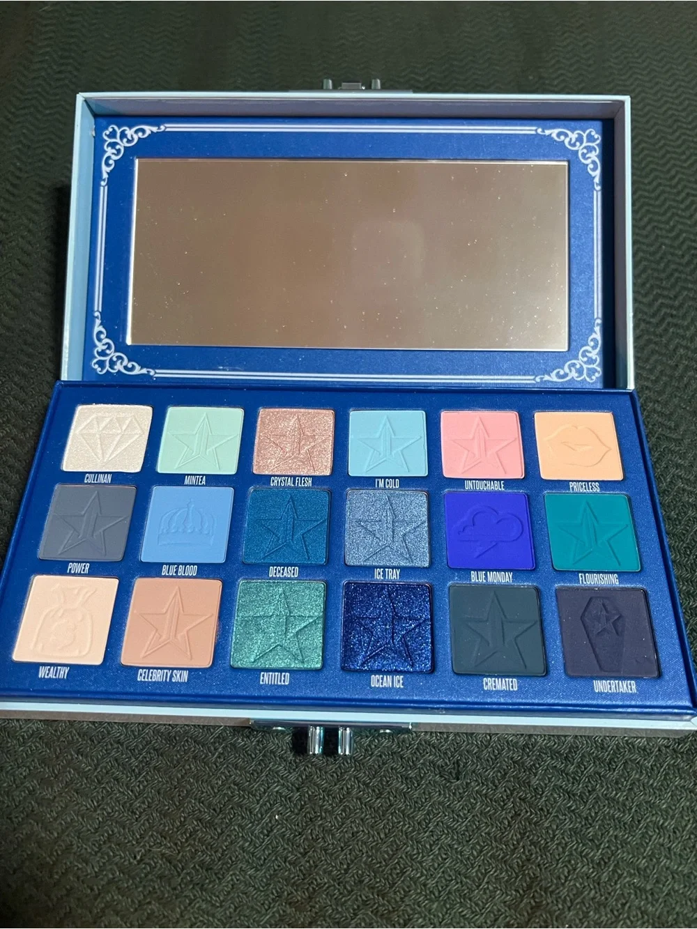 Jeffree Star Cosmetics Blue Blood Makeup Palette [No box]
